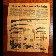 Weapons of the American Revolution on Parchment